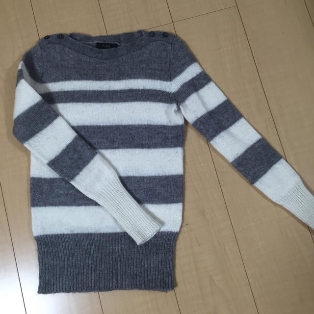 J.Crew(ジェイクルー)のj.crewボーダーニット レディースのトップス(ニット/セーター)の商品写真