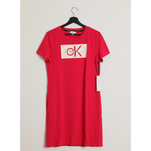 Calvin Klein(カルバンクライン)のCalvin Klein Dress US Mサイズ レディースのトップス(Tシャツ(半袖/袖なし))の商品写真