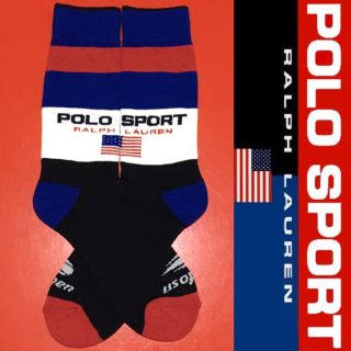 ポロラルフローレン(POLO RALPH LAUREN)のPOLO SPORT ソックス ポロスポーツ 靴下 US OPEN 限定 ラルフ(ソックス)