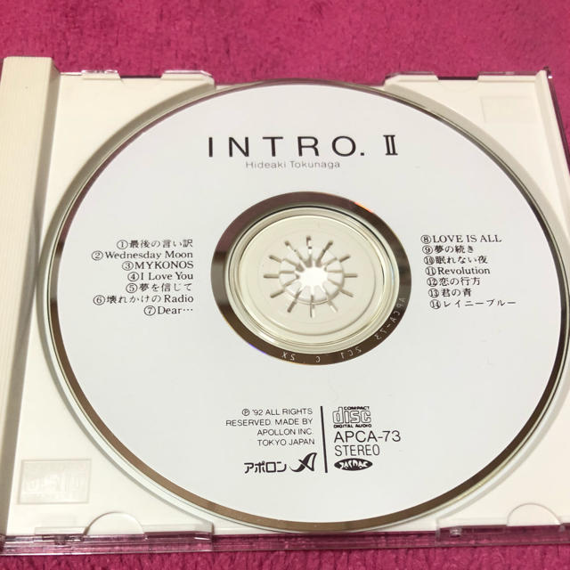 徳永英明アルバム エンタメ/ホビーのCD(ポップス/ロック(邦楽))の商品写真