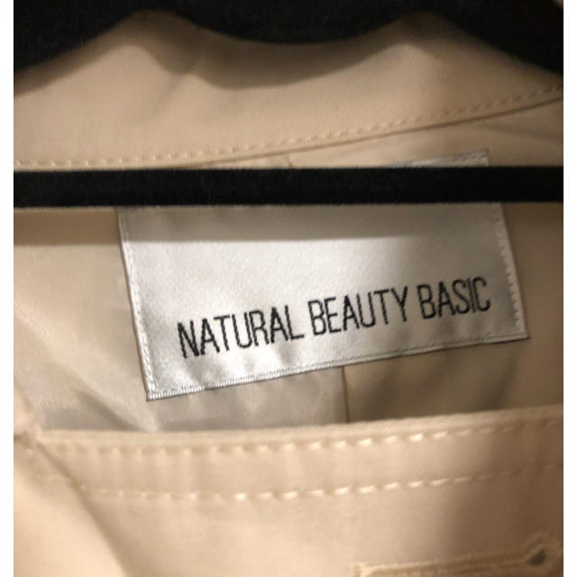 NATURAL BEAUTY BASIC(ナチュラルビューティーベーシック)の新品未使用　トレンチコート レディースのジャケット/アウター(トレンチコート)の商品写真