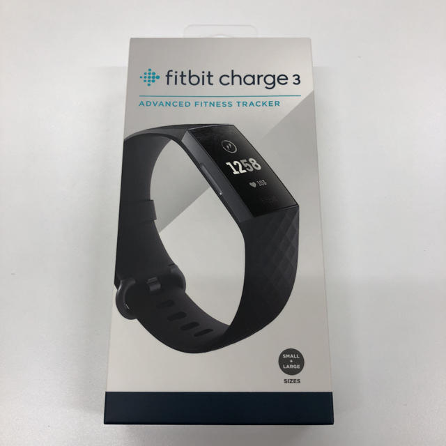 【新品•未使用】Fitbit CHARGE3 ブラック