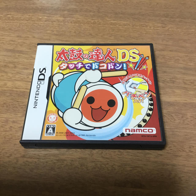 太鼓の達人DS タッチでドコドン！ DS エンタメ/ホビーのゲームソフト/ゲーム機本体(携帯用ゲームソフト)の商品写真