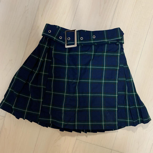 Lochie(ロキエ)のチェック　プリーツ　スカート レディースのスカート(ミニスカート)の商品写真