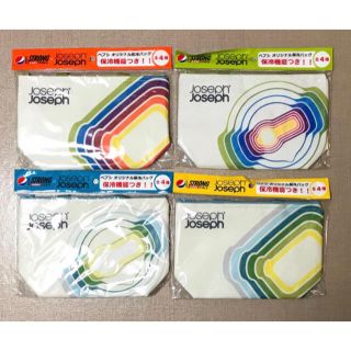 ジョセフジョセフ(Joseph Joseph)の【未開封】「ペプシ オリジナル保冷バッグ」4種セット(弁当用品)