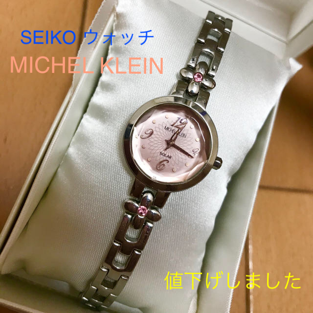 MICHEL KLEIN腕時計(ソーラー)SEIKO＊