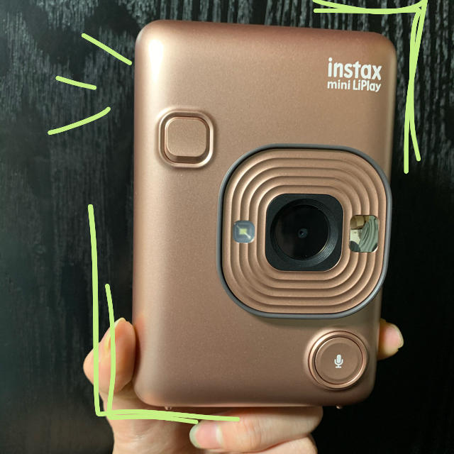 新作チェキ　instax mini Liplay〔フィルム7枚程おまけ付き〕