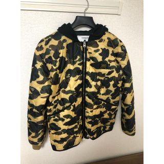 アベイシングエイプ(A BATHING APE)の(美品)a bathing ape Sサイズジャケット(ダウンジャケット)