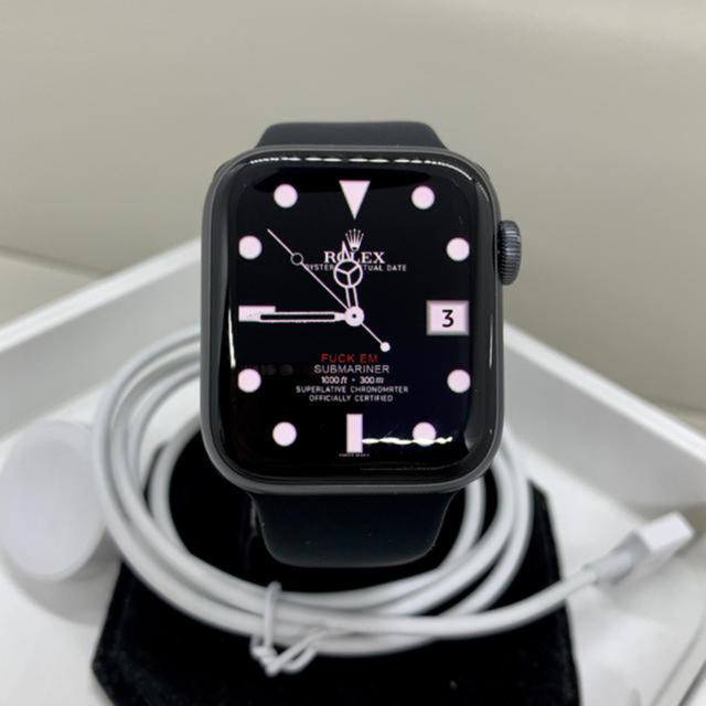 【良品】Apple Watch Series 4 GPS 40mm 希少グレイ