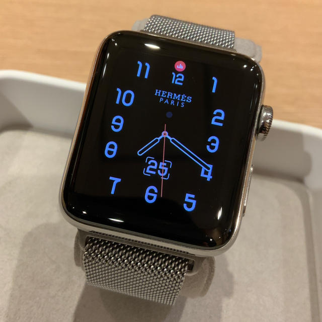 正規品) Apple Watch エルメス series3 セルラー 38mm - 腕時計(デジタル)