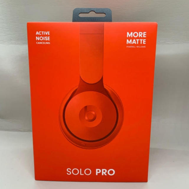 Beats by Dr Dre(ビーツバイドクタードレ)のBeats by Dr Dre SOLO PRO RED/レッド ワイヤレス スマホ/家電/カメラのオーディオ機器(ヘッドフォン/イヤフォン)の商品写真