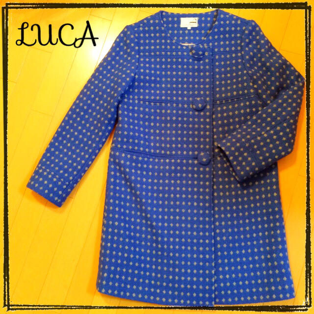 LUCA(ルカ)のcreame@様♡LUCA コート♡ レディースのジャケット/アウター(ロングコート)の商品写真