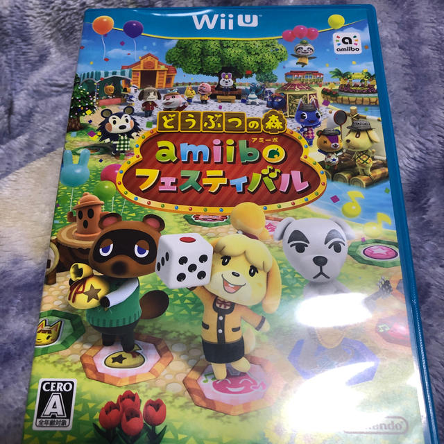 Wii U(ウィーユー)のどうぶつの森　amiiboフェスティバル　Wii U エンタメ/ホビーのゲームソフト/ゲーム機本体(家庭用ゲームソフト)の商品写真