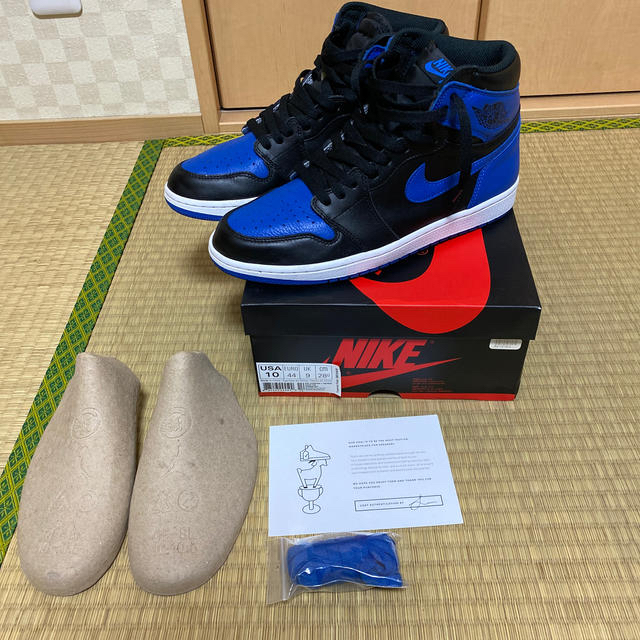 NIKE AIR JORDAN 1 Royal 2017 28cm