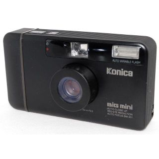 コニカミノルタ(KONICA MINOLTA)のコニカ BIG mini BM-301 ◇フィルムコンパクトカメラ・電池付属！(フィルムカメラ)