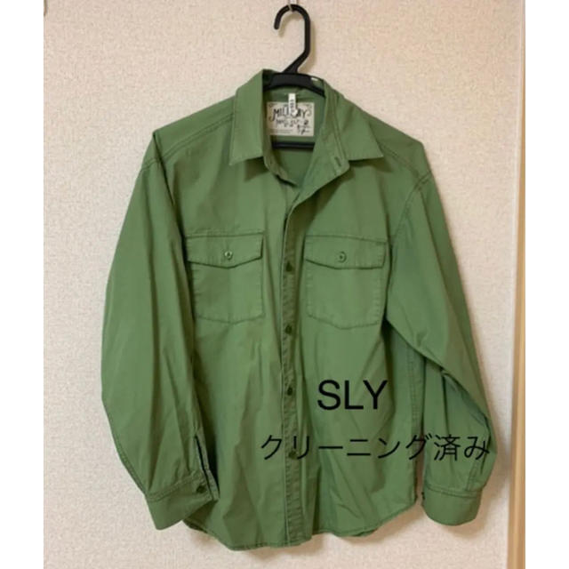 SLY(スライ)のMim🌸様専用✨クリーニング済み✨スライ❤️ミリタリーシャツ レディースのトップス(シャツ/ブラウス(長袖/七分))の商品写真