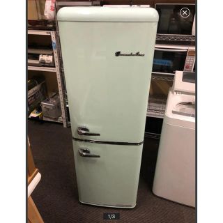 2022発売 レトロスタイル!a-stage grand-line 2ドア 130L 冷蔵庫