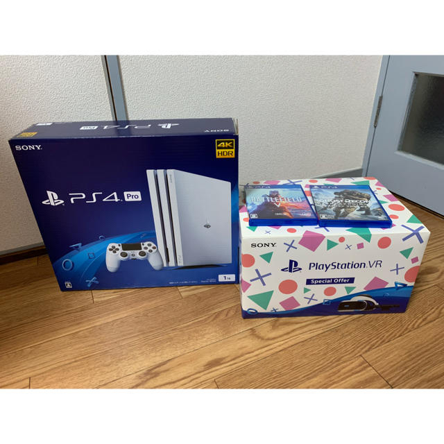 ps4 proと、VRです