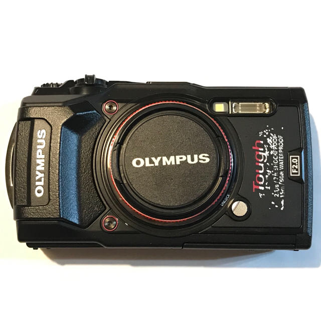 OLYMPUS(オリンパス)の美品！防塵防水カメラ　OLYMPUS TG-5 予備バッテリー、元箱他 スマホ/家電/カメラのカメラ(コンパクトデジタルカメラ)の商品写真