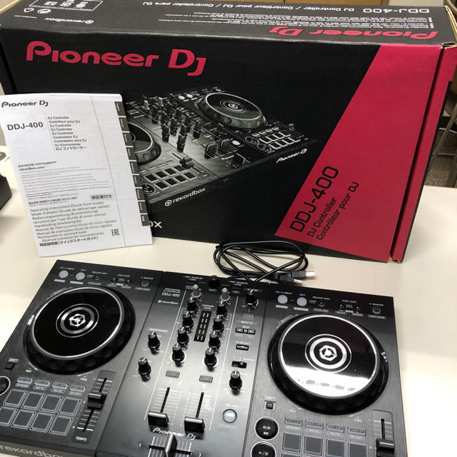 Pioneer(パイオニア)のpioneer DDJ-400 楽器のDJ機器(DJコントローラー)の商品写真