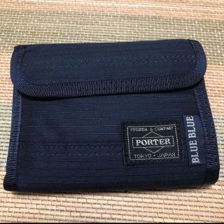 ブルーブルー(BLUE BLUE)のPORTER BLUEBLUE コラボ財布(折り財布)