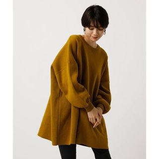 アズールバイマウジー(AZUL by moussy)のSWEATTER BIG TUNIC/スウェッタービッグチュニック(チュニック)