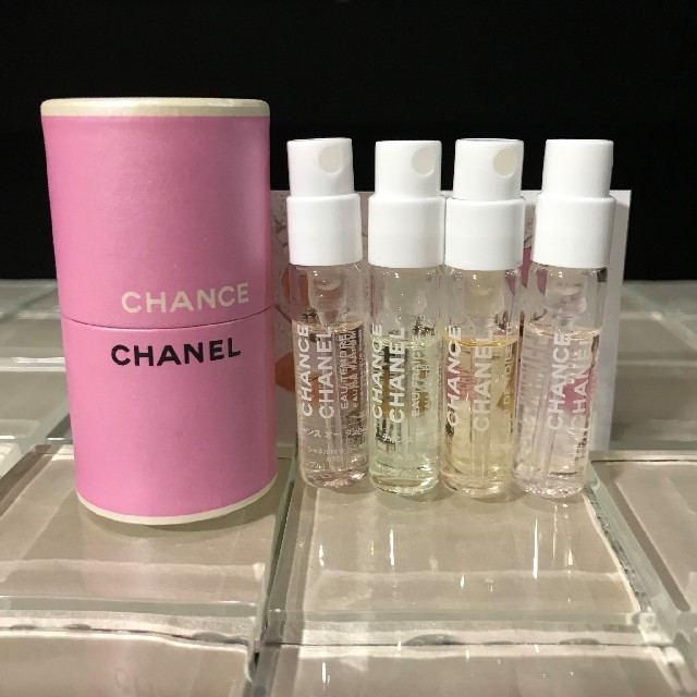 CHANEL - CHANEL☆シャネル☆チャンス 4種類☆香水☆サンプルセットの