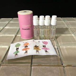 CHANEL - CHANEL☆シャネル☆チャンス 4種類☆香水☆サンプルセットの