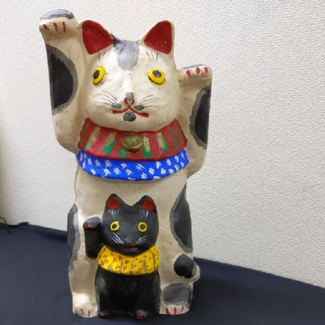 インテリア/住まい/日用品六原張子 招き猫