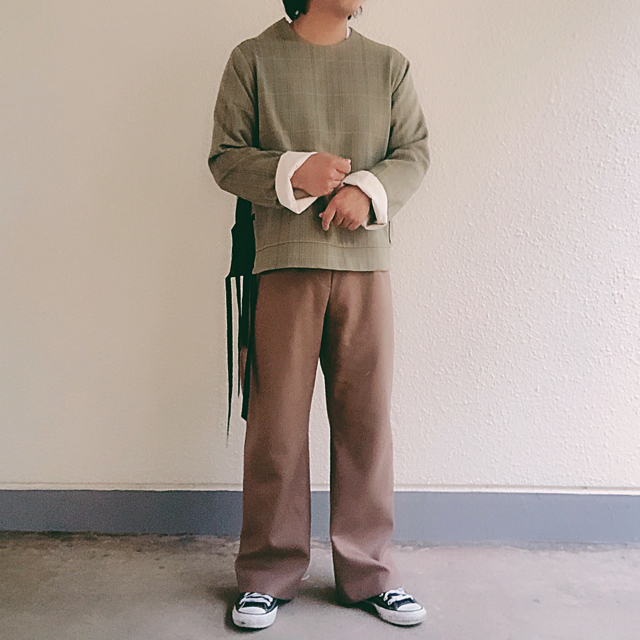 sunsea  18aw プルオーバー 3