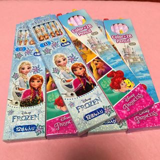 サンスター(SUNSTAR)の鉛筆　まとめ売り　アナ雪　プリンセス　　6ダース(その他)