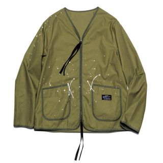 ユニフォームエクスペリメント(uniform experiment)のUE  DAMAGED DRIPPING ZIP LINER BLOUSON(ブルゾン)