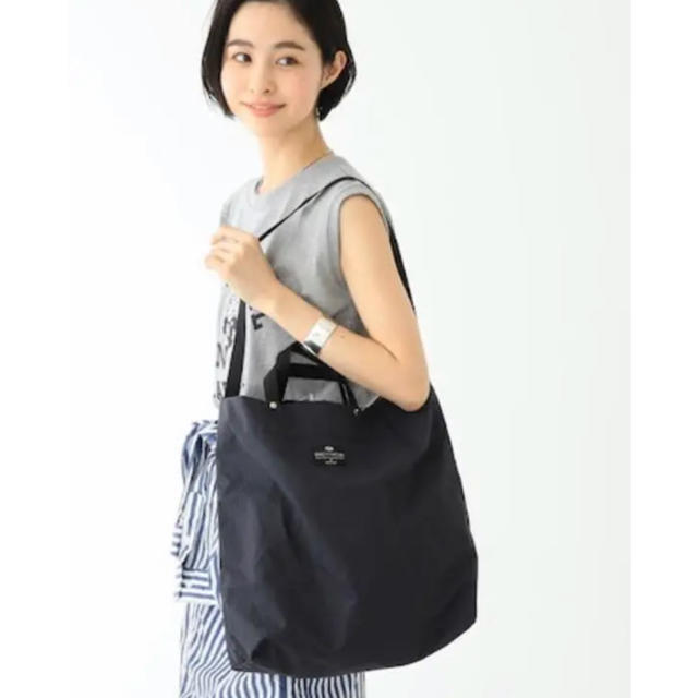 BEAMS BOY(ビームスボーイ)のBAG’n’NOUN 2WAY トートバッグ 黒 / BEAMS BOY 別注 レディースのバッグ(トートバッグ)の商品写真