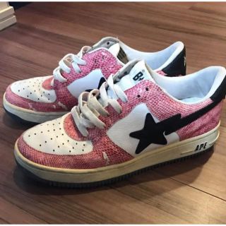 A BATHING APE - ☆レア☆ベイプスタ☆BAPE STA☆エイプ☆ピンク ...