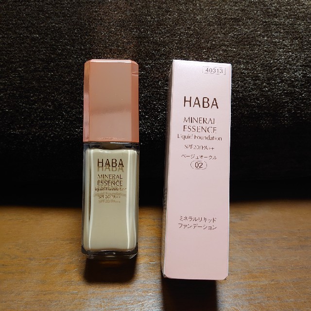 HABA(ハーバー)のhachimitu様「HABA 」ミネラルリキッドファンデーション02中古です。 コスメ/美容のベースメイク/化粧品(ファンデーション)の商品写真
