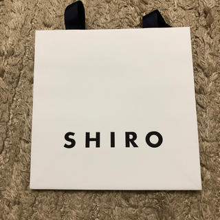 シロ(shiro)のSHIRO ショップバック(ショップ袋)