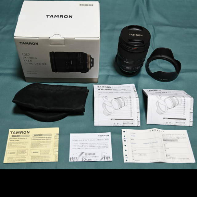 TAMRON(タムロン)のTAMRON SP24-70mm F/2.8 Di VC USD G2　ニコン用 スマホ/家電/カメラのカメラ(レンズ(ズーム))の商品写真