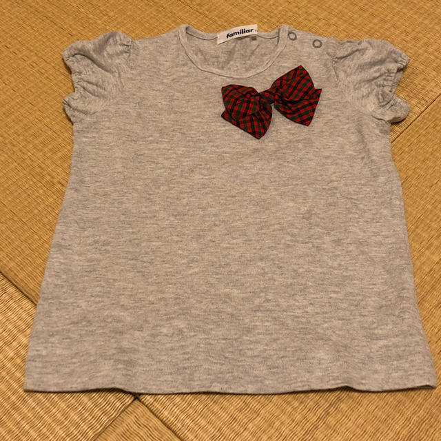 familiar(ファミリア)のfamiliar Tシャツ　110 キッズ/ベビー/マタニティのキッズ服女の子用(90cm~)(Tシャツ/カットソー)の商品写真