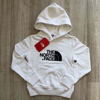 ザノースフェイス(THE NORTH FACE)のQuinn様　専用　TNF ノースフェイス　キッズ　パーカー　ホワイト　130(ジャケット/上着)