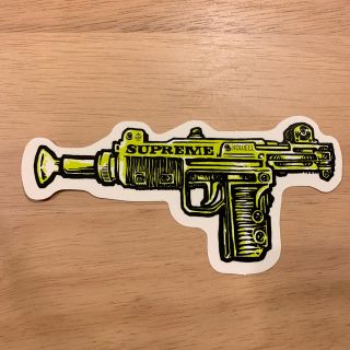 シュプリーム(Supreme)のSupreme ステッカー / uzi yellow (ステッカー)