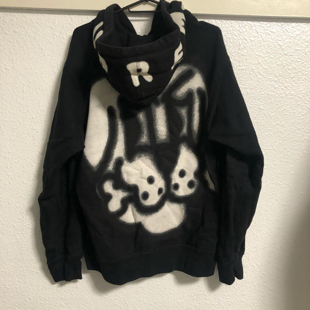 supreme bone zip up sweatshirt