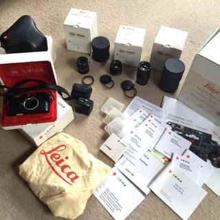 ライカ(LEICA)の定150万ライカ leica 美品セット(フィルムカメラ)