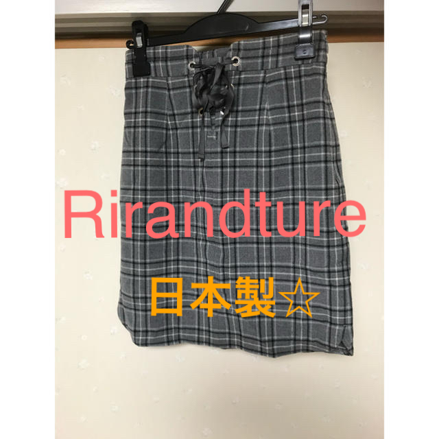 Rirandture(リランドチュール)のチェックミニスカート レディースのスカート(ミニスカート)の商品写真