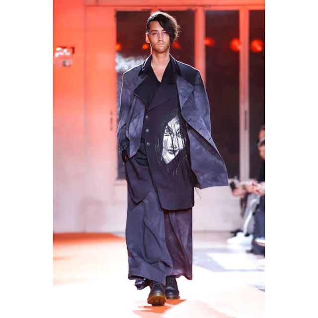 Yohji Yamamoto(ヨウジヤマモト)のYohji Yamamoto むら染ワイドパンツ メンズのパンツ(スラックス)の商品写真