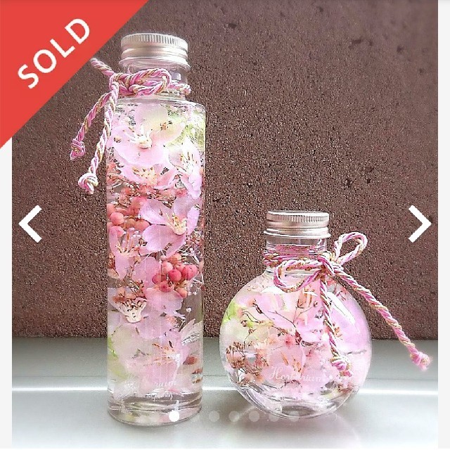 現品限り一斉値下げ! ハーバリウム japanese 2本セット】 sakura 【春爛漫 インテリア雑貨 - www.feteduviolon.com