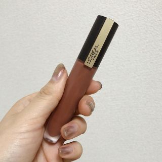 ロレアルパリ(L'Oreal Paris)のロレアルパリ♡リキッドリップ　116 ベージュブラウン(口紅)