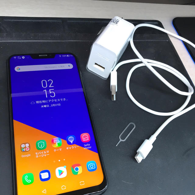 ASUS(エイスース)のASUS zenfone5z 初期化済 simフリー スマホ/家電/カメラのスマートフォン/携帯電話(スマートフォン本体)の商品写真