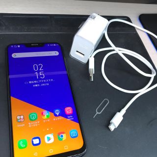 エイスース(ASUS)のASUS zenfone5z 初期化済 simフリー(スマートフォン本体)