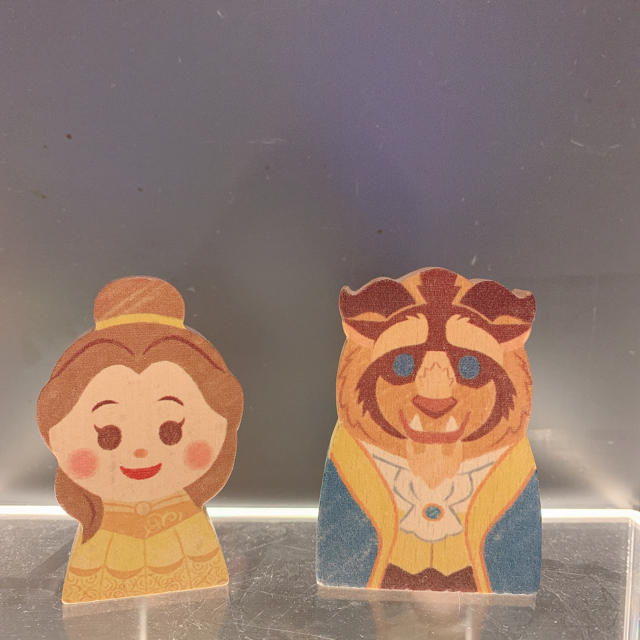 Disney(ディズニー)のディズニーキディア KIDEA 美女と野獣『ベル・野獣』 キッズ/ベビー/マタニティのおもちゃ(積み木/ブロック)の商品写真