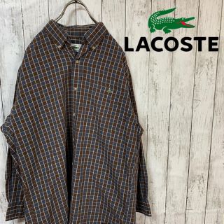 ラコステ(LACOSTE)のラコステ チェックシャツ(シャツ)